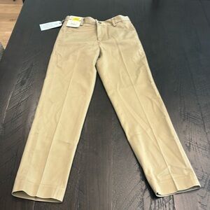 NWT Class Club Non Iron Stretch Twill Pants in Khaki